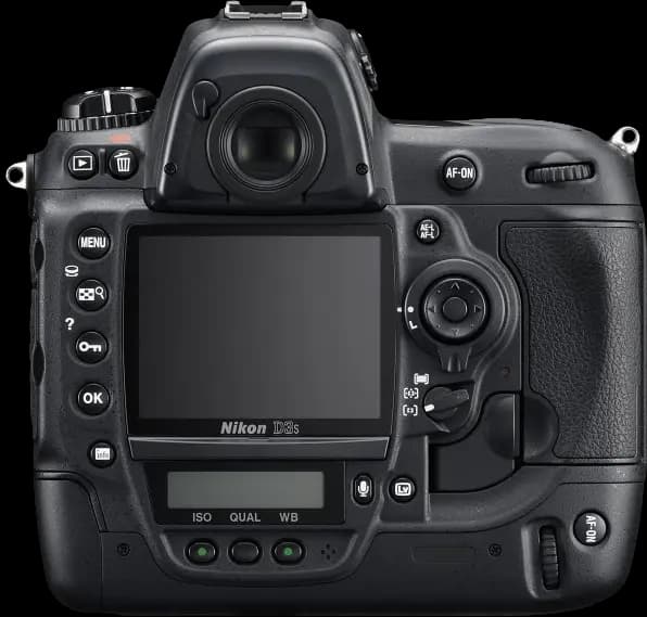 Nikon D3S - Rear View