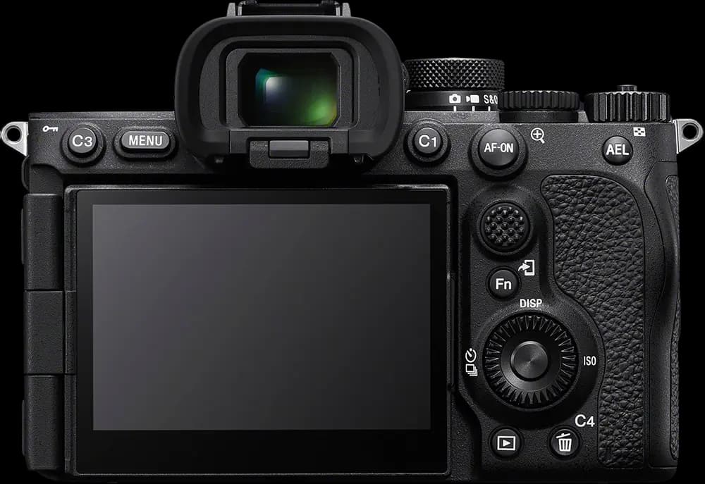 Sony a7R IV - Rear View