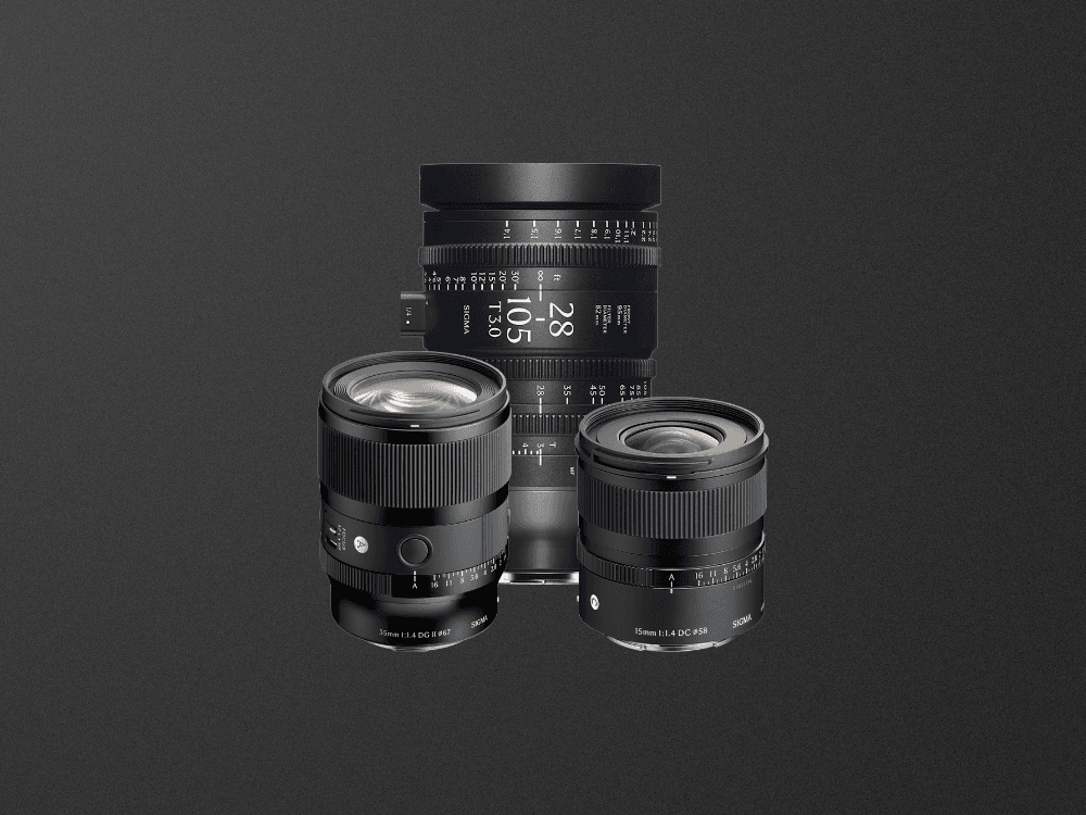 Sigma Unveils Trio of High-Impact Lenes for Spring 2026