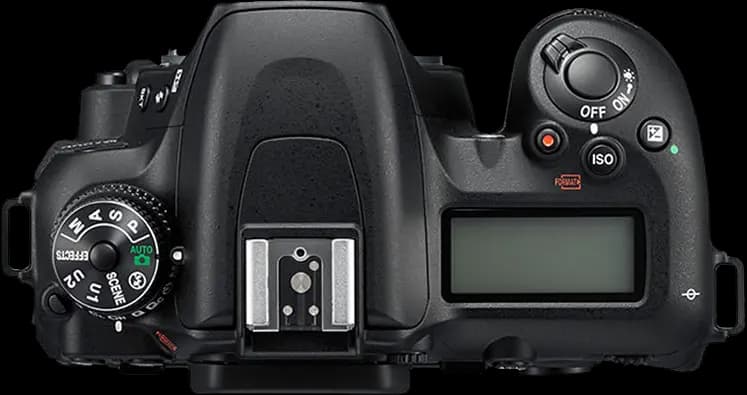 Nikon D7500 - Top View